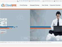 Tablet Screenshot of cloudoye.co.uk